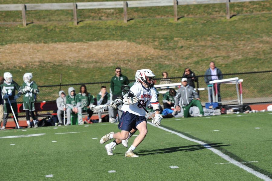 The Super Sophomore of Mendham Boys Lacrosse helps Mendham come back from 8-point deficit!