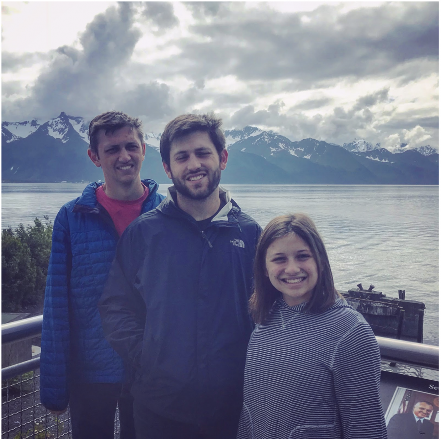 Pictured: The Shafran Siblings in Alaska (Left: Jonah, Middle: Lucas, Right: Annie)

