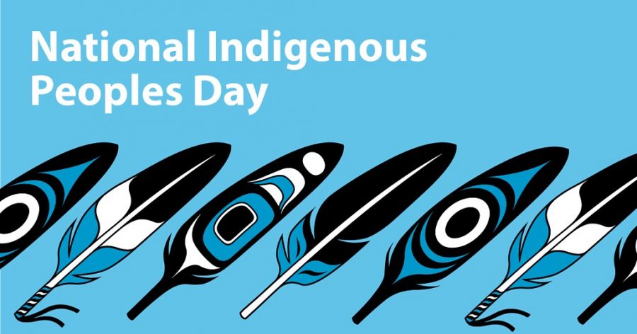 From Flickr.com. A poster about Indigenous People's Day