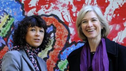 Emmanuelle Charpentier (L) and Jennifer Doudna (R) | Image courtesy of Getty Images