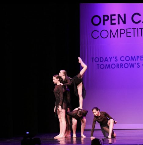 Ava Tino competing at dance competition. This image is courtesy of Ava Tino.