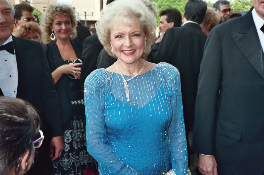 White posing for a picture at the 1988 Emmy Awards. This image was captured by Alan Light from Wikimedia Commons. She was nominated for Outstanding Lead Actress in a Comedy Series for The Golden Girls and while she didn’t win the award in 1988 she won two years prior.