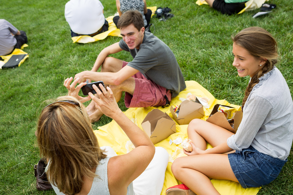 Students Picnicking, courtesy of Flickr