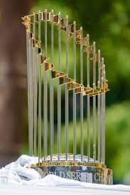 MLB World Series Trophy, courtesy of Wikimedia Commons.