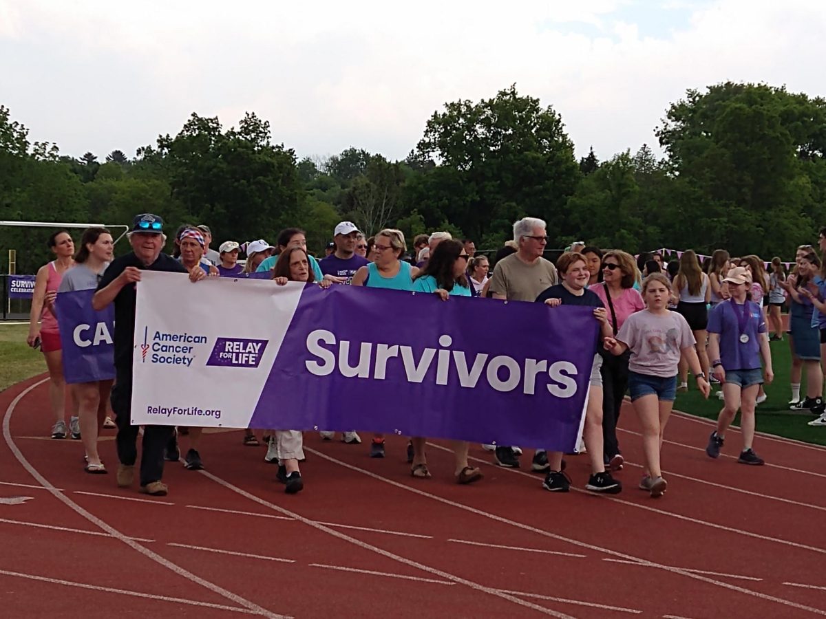 Survivors+walk+at+the+2023+Relay+for+Life+at+Mendham+HS%2C+image+courtesy+of+Ms.+Daniello