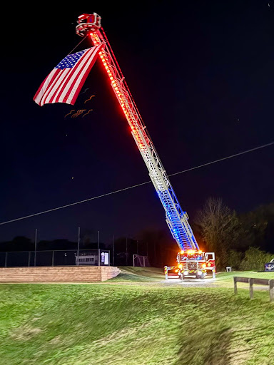 Chester Fire Dept Flag Tribute
